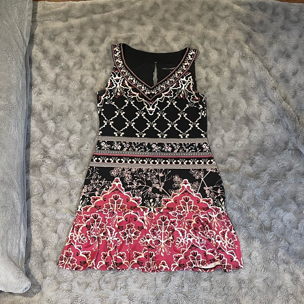 White House Black Market Patterned Dress